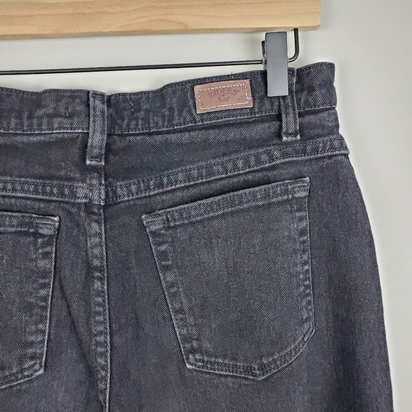 Riders by Lee Relaxed Straight Black Denim 6M - Picture 9 of 10